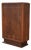 Art Deco Wooden Wardrobe by A. Bicchierini, 1940s For Sale
