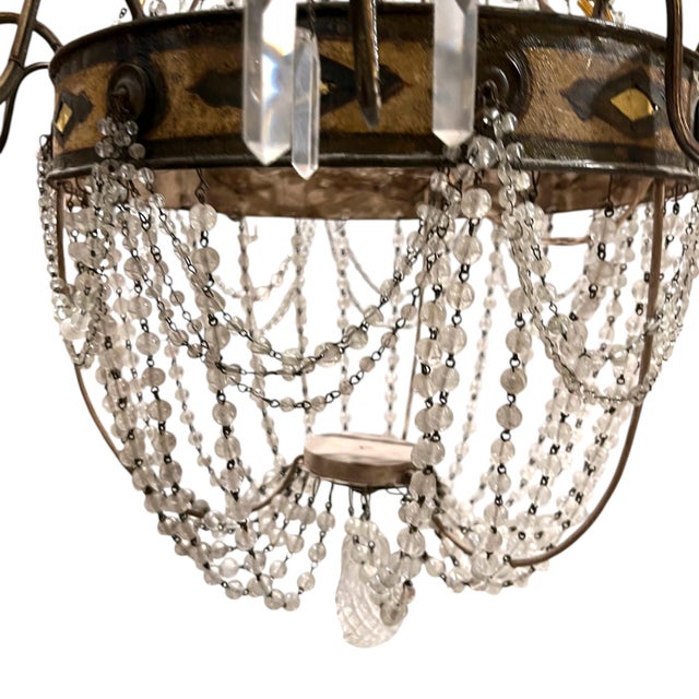 18th Century Tuscan Empire Chandelier For Sale - Image 4 of 4
