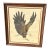 Large Framed Vintage Eagle Faux Marble Carving by d.r. Miller For Sale