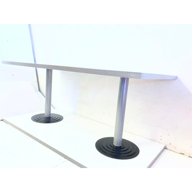 Driade Large Model Kroma Dining Table by Antonia Astori for Driade, 1980s For Sale - Image 4 of 16