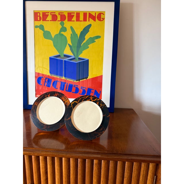 Hollywood Regency Set of 2 Lucite Picture Frames, Italy 1970s For Sale - Image 4 of 11