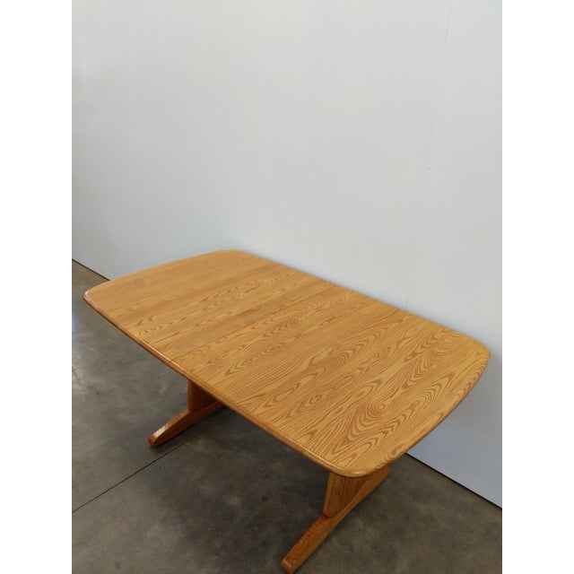 Mid-Century Modern Vintage Extendable Dining Table by Ercol For Sale - Image 3 of 13