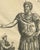 18th Century Montfaucon, Roman Officers from Trajans Column and Constantines Arch, 1722, Engraving For Sale - Image 5 of 8