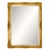 The Richmond Hill dresses a classic rectangular mirror in exuberant Rococo corners, its hand-carved gold scrolls and...