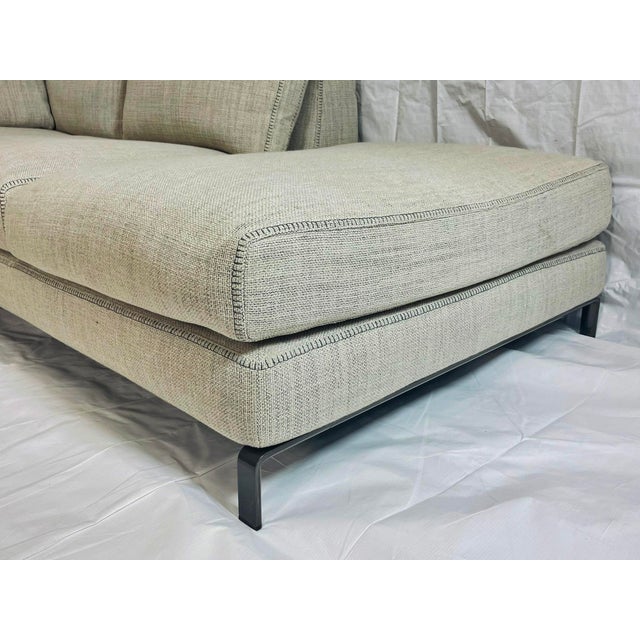Two-Piece Sectional Sofa by Antonio Citterio for B&b Italia, Italy Modern For Sale - Image 15 of 18