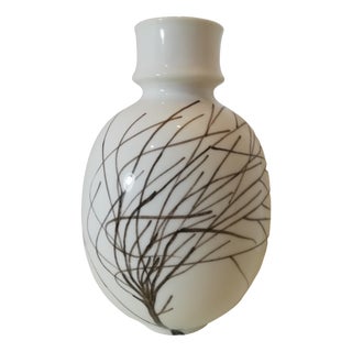 Vintage Ceramic Vase by Ernestine Salerno, Italy, 1960s For Sale