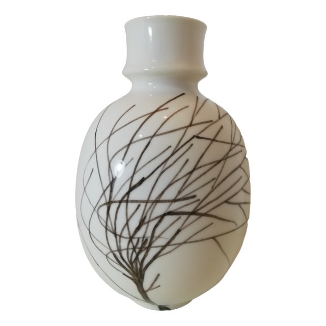 Vintage Ceramic Vase by Ernestine Salerno, Italy, 1960s For Sale