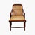 Brown Late 20th Century Chaise - Hand Caned Lounge Chair For Sale - Image 8 of 11
