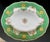 Green Early 19th C. Continental Gilt Fond Vert Scalloped Platter For Sale - Image 8 of 11
