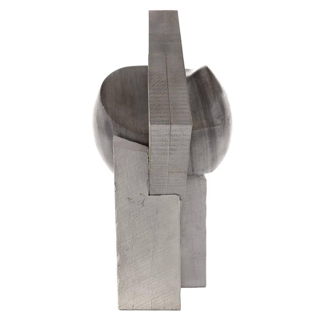 1970s Adolph Dioda, Abstract Minimalist Geometric Sculpture For Sale - Image 5 of 7