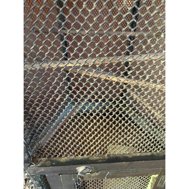 Antique French Rococo Birdcage on Carved Stand — 67” Tall For Sale In San Diego - Image 6 of 11