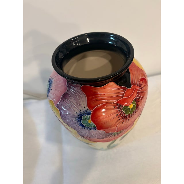 Realism j.c. McCall 2004 Vase of Poppies “Icing on the Cake” For Sale - Image 3 of 5