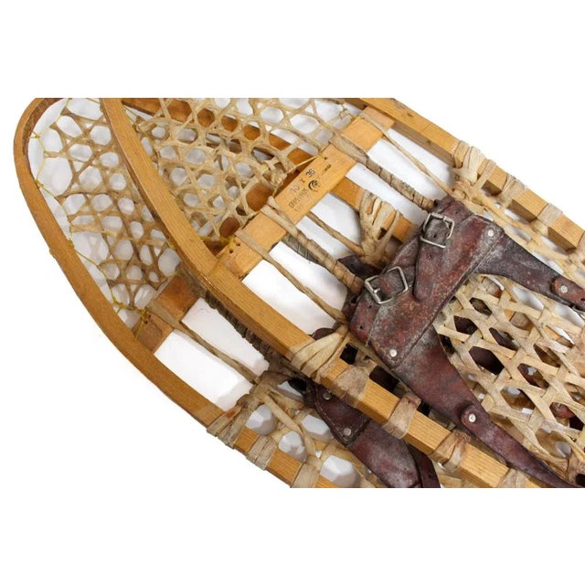 Snow Shoes Gros Louis Set Q 30 X 10 X 2 For Sale - Image 6 of 8