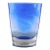 Slender Blue Art Glass Vase by Lsa Poland For Sale