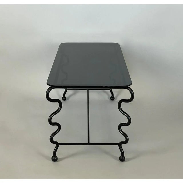 Contemporary 'Serpentine" Coffee Table Base Chairish