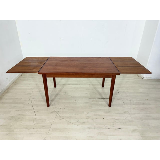 Vintage Teak Dining Table, 1960s For Sale - Image 3 of 14