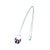 Metal Mikimoto Ruby Diamond 18k White Gold Swing Bag Pendant Chain For Sale - Image 7 of 8
