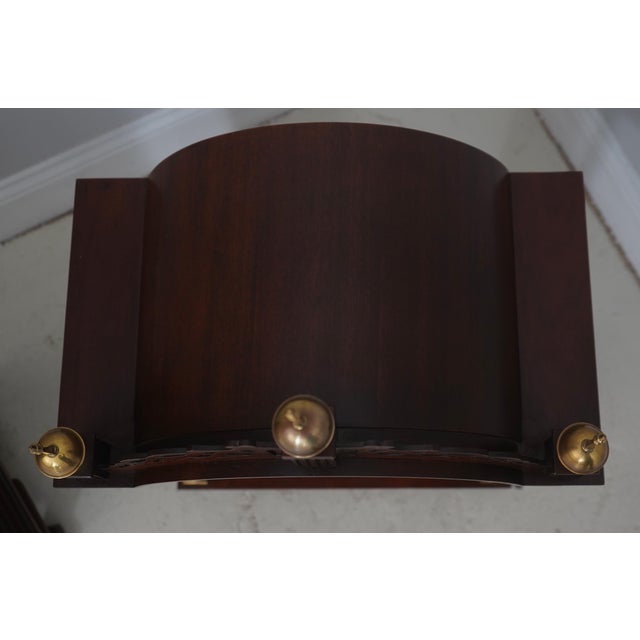 Brown Seth Thomas Willard Mahogany Tall Case Grandfather Clock For Sale - Image 8 of 18