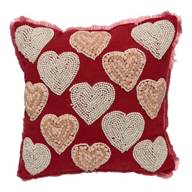 Valentines Small Pillow Ring Bearier For Sale