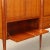 Wood Cherry & Brass Sideboard, 1950s For Sale - Image 7 of 12