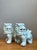 Vintage Celadon Glazed Foo Dogs - Set of 2 For Sale - Image 9 of 13