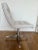 Restoration Hardware Restoration Hardware Griffith Linen Desk Chair For Sale - Image 4 of 5