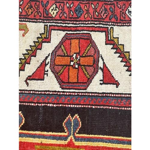 Colourful Kurdish Rug, 1890s For Sale - Image 13 of 18