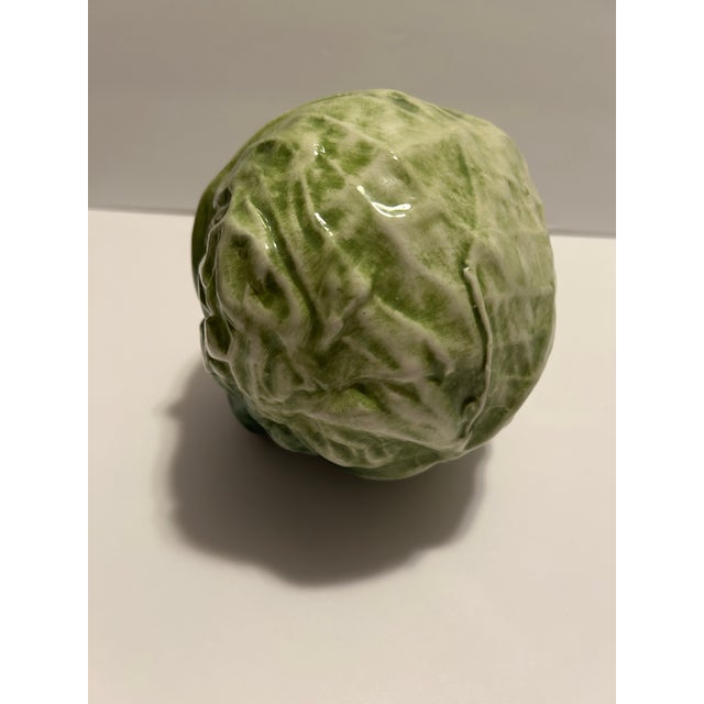 Mid 20th Century Ceramic Cabbage For Sale - Image 6 of 12