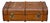 Antique German Monogrammed Flat-Top Cabin Steamer Trunk c.1910 For Sale