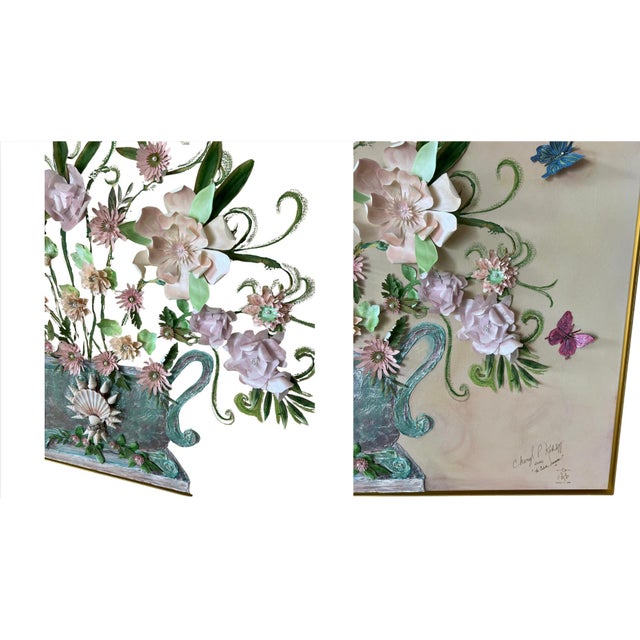New Conservatory Collection! Four Seasons Floral Relief - Spring The Celadon Garden Floral Relief - Designed by Cheryl P....
