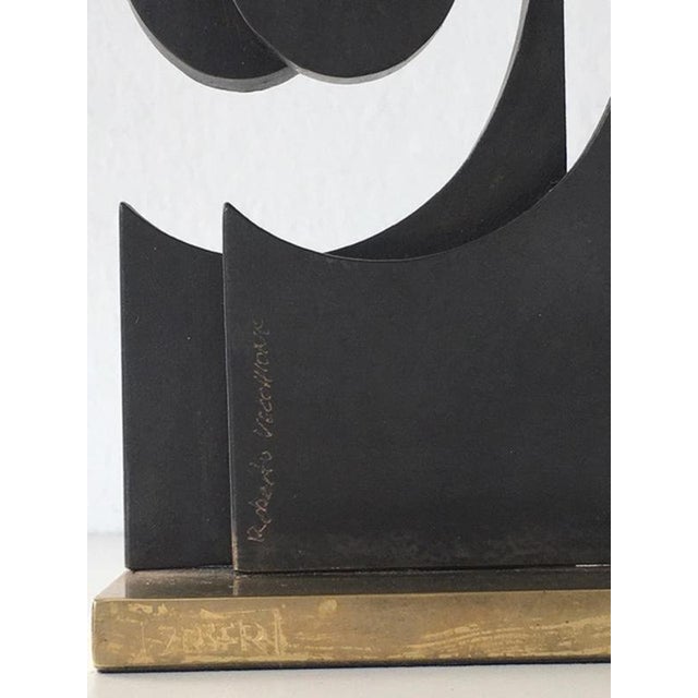 Roberto Vecchione, Postmodern Abstract Sculpture, 1998, Metal For Sale - Image 12 of 16
