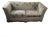 Hollywood Glam Tuxedo Style Upholstered Sofa For Sale