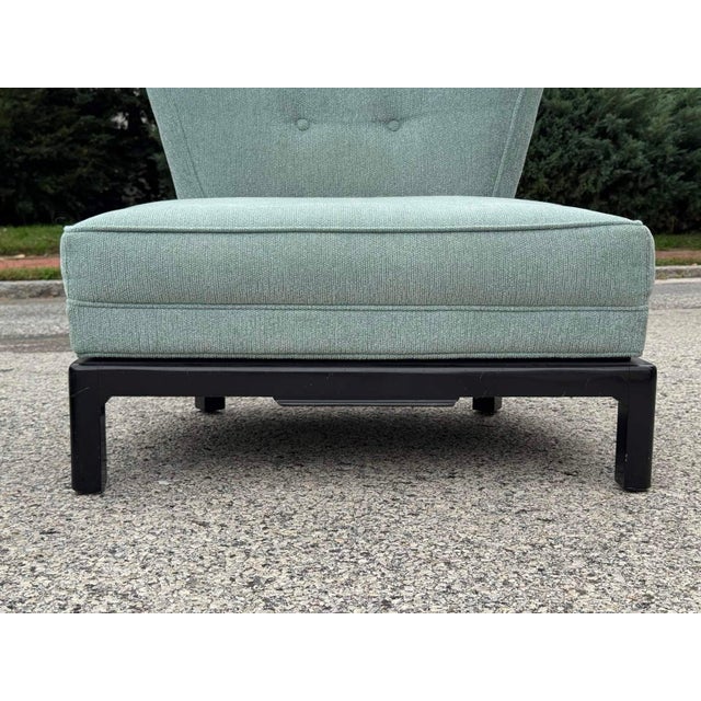 1950s Slipper Chairs Attributed by Michael Taylor for Bakers Furniture For Sale In Philadelphia - Image 6 of 9