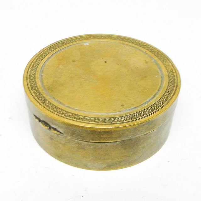 Art Nouveau Pill Container, Austro-Hungarian Empire, 1890s For Sale - Image 4 of 8