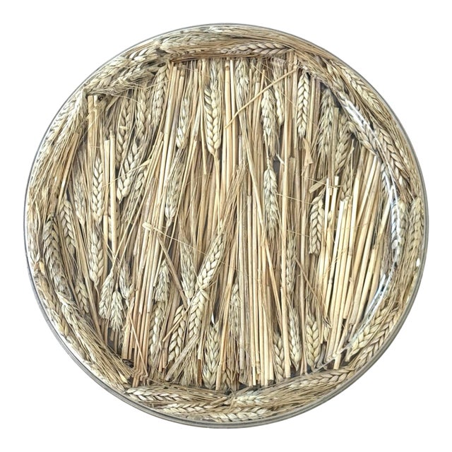 Vintage Christian Dior Lucite Wheat Tray For Sale