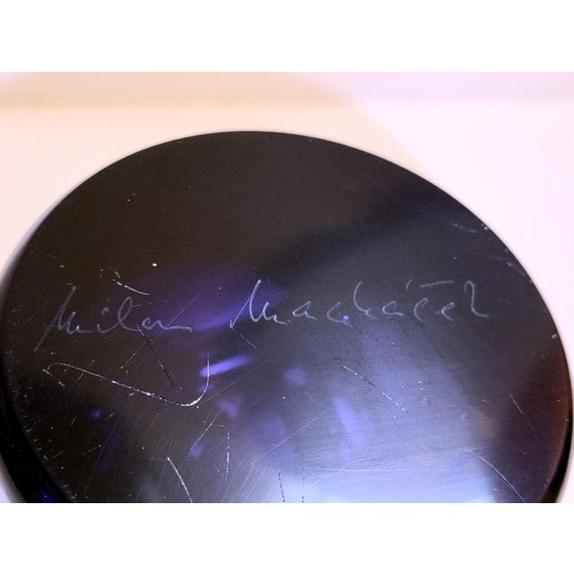 Sculptural Optical Art Glass Vase by Milan Macháček for Princ, Czech Republic, 1990s For Sale - Image 18 of 18