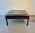 Vintage Large Leather Shabby Chic Ottoman Table For Sale In New York - Image 6 of 10
