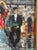 Dancing Couple in Lively Setting, 1950s, Oil on Canvas, Framed For Sale - Image 12 of 18