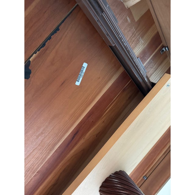 Pennsylvania House Double Pedestal Dining Table With 6 Chairs - Set of 7 For Sale - Image 10 of 10