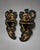 Pair of Japanese Meiji Period Dragon Lacquer Folding Wall Shelves For Sale - Image 4 of 9
