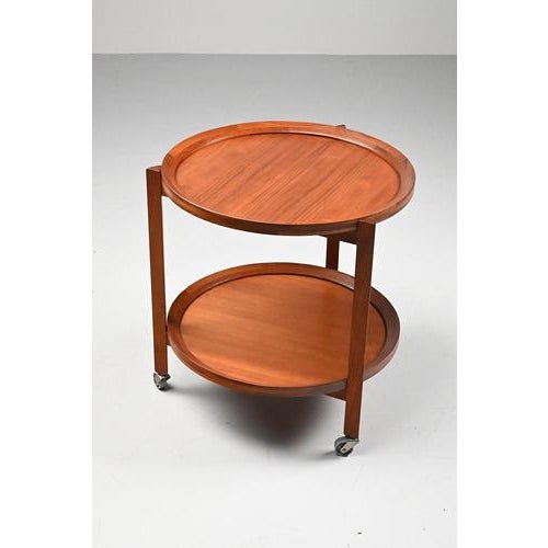 Vintage Teak Trolley by Sika Furniture For Sale - Image 11 of 11