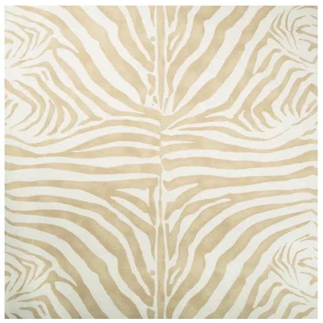 Wood Pair of Billy Baldwin Inspired X Base Footstools For Sale - Image 7 of 9