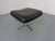 Black Leather Ottoman, Germany, 1960s For Sale - Image 4 of 10