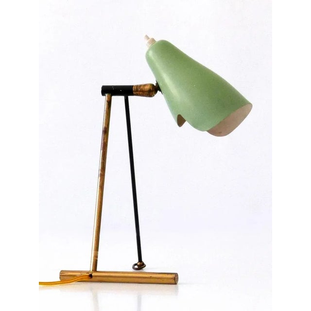 Black Mid-Century Modern Stilnovo Adjustable Table or Wall Lamp, Italy, 1950s For Sale - Image 8 of 18