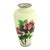 Japanese Japanese Ando Cloisonne Co. Floral Roses Cloisonne Enameled Vase C1920 For Sale - Image 3 of 12