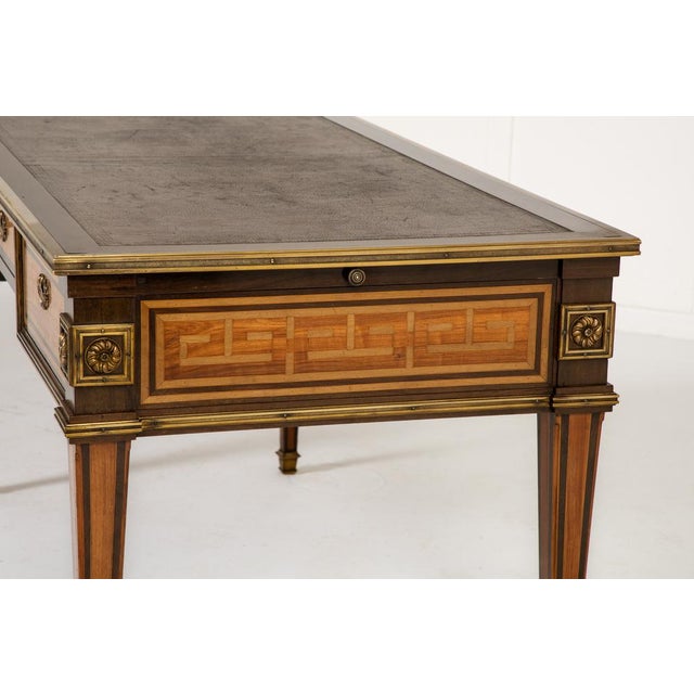 19th Century French Bureau Plat For Sale - Image 10 of 16