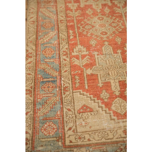 1940s Vintage Distressed Heriz Rug Runner - 2'11" x 12'8" For Sale - Image 5 of 9