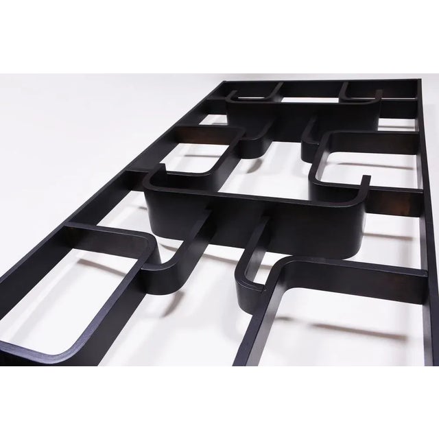 Mid-Century Room Divider Wall Unit by Ludvik Volak for Drevopodnik Holesov, 1960s For Sale - Image 6 of 10