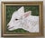 Sheep Ram Portrait English Traditional Impressionism White Black Olive Green Original Painting Cleo Plowden For Sale - Image 6 of 6
