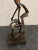 Unknown Artist, Futuristic Juggler Sculpture, Wrought Iron and Colored Resin For Sale - Image 9 of 12